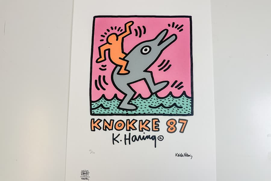 Lithografie nach Keith Haring, limitiert